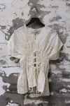Mutedance 25 Spring/Summer Lace-Up Tunic Top MD-MD25SS01-HOARY